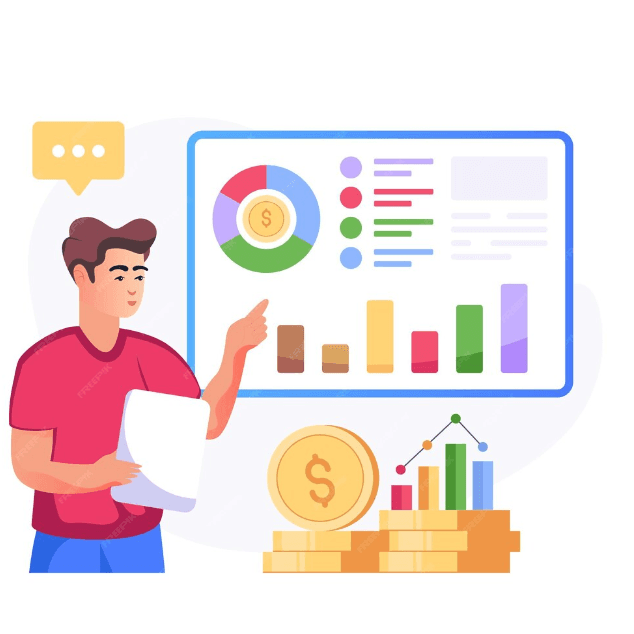 Illustration of paperwork